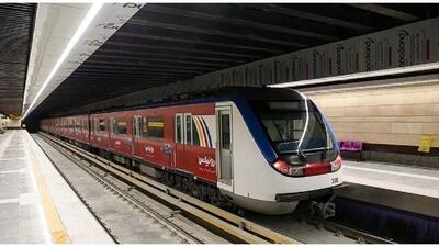 ورود ۲ رام قطار ملی به روی ریل مترو تهران تا پایان سال