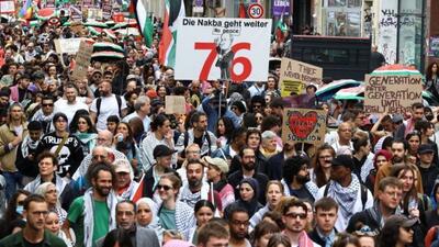 تظاهرات مردم برلین در اعتراض به افزایش اجاره بهای مسکن