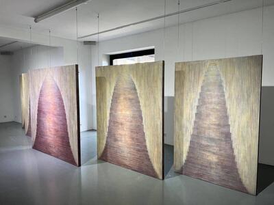 افتتاح نمایشگاه «سونات بی‌ستون» در گالری اعتماد