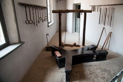 تصاویر جنجالی از شکنجه یک جاسوس روسیه