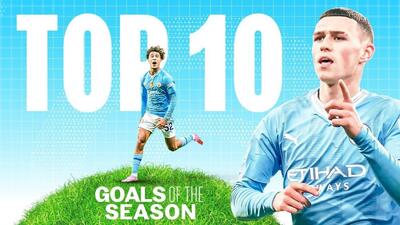 10 گل برتر منچسترسیتی در فصل 24-2023