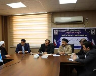 رسیدگی به درخواست‌ ۲۵ نفر از مراجعان توسط مسئولان قضایی خوزستان در شوش