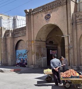 بازار «فیض‌آباد» کرمانشاه ساماندهی می‌شود