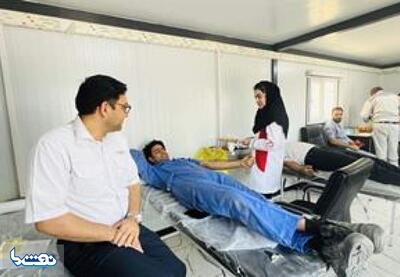 کارکنان پتروشیمی پارس خون خود را اهدا کردند | نفت ما