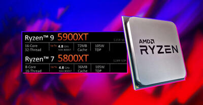 مادربرد AM4 دارید؟ دو پردازنده جدید Ryzen 9 5900XT و  Ryzen 7 5800XT در راه است