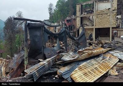 آتش‌سوزی‌ در یک هتل منطقه آزاد انزلی - تسنیم