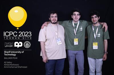 شریفی‌ها به مسابقات جهانی برنامه‌‌سازی دانش‌جویی راه‌ یافتند