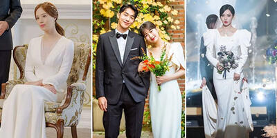 مسحورکننده‌ترین لباس عروس‌هایی که در سریال‌های کره‌ای دیده‌اید؛ از این مدل‌ها ایده بگیرید - چی بپوشم