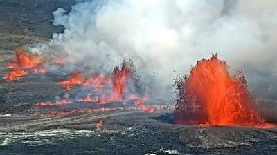 تصاویری بدیع از سرزمین شگفتی‌های زمین و آتشفشان‌های فعال
