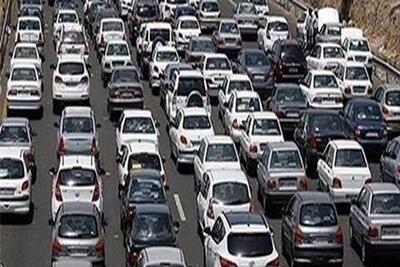وضعیت جاده‌ها/ ترافیک سنگین صبحگاهی در آزادراه تهران _ قزوین