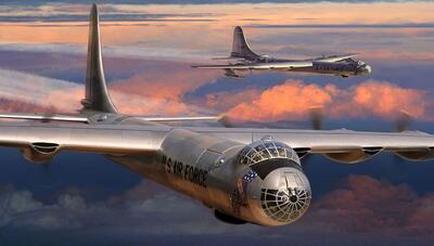 کانویر B-36 ؛  اولین پرنده حامل بمب اتمی، بزرگ ترین موتور پیستونی جهان، بیشترین طول بال و... (+عکس)