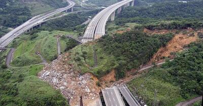 رانش زمین در تایوان ۲ مجروح برجای گذاشت