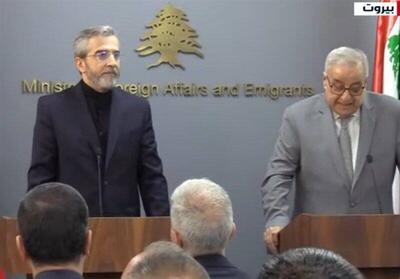 باقری: روابط نزدیک لبنان و ایران شاخص اصلی ثبات در منطقه است