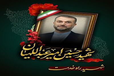 خانواده شهید امیرعبداللهیان از رهبر انقلاب و ملت ایران تشکر کردند
