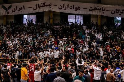 حضور مشروط تماشاگران گرگانی در فینال لیگ برتر بسکتبال
