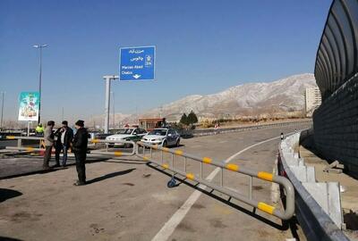 جاده چالوس و آزادراه تهران-شمال یکطرفه شد​