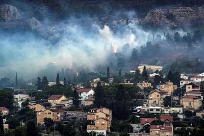 منابع صهیونیست: آتش‌سوزی ها تحت کنترل در آمده اند