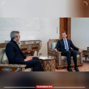 دیدار «علی باقری» با رئیس‌جمهور سوریه