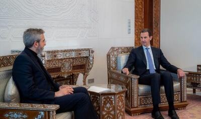 دیدار باقری کنی با بشار اسد؛ تاکید بر راهبردی بودن روابط سوریه-ایران