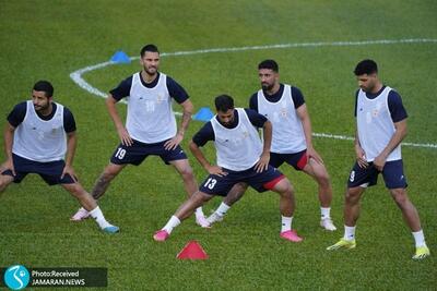 آخرین تمرین ایران قبل از بازی با هنگ کنگ در انتخابی جام جهانی