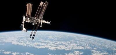 تصویری جالب از ایستگاه فضایی بین المللی