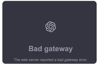 سرویس ChatGPT قطع شد / مشکل فنی یا حمله سایبری؟