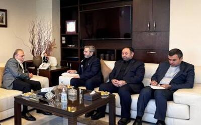 علی باقری‌کنی با رئیس دفتر امنیت ملی سوریه دیدار کرد
