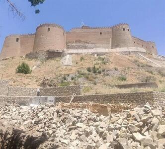 دیوار ۱۰۰۰ ساله دوازده برجی خرم‌آباد احیا می‌شود