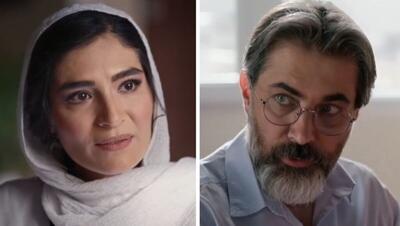 سکانس جنجالی سریال در انتهای شب درباره ضیغه | مهریه پارسا پیروزفر برای زن همسایه صیغه ای