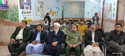 مراسم پنجمین سالگرد شهادت حاج قاسم سلیمانی در خاش برگزار شد