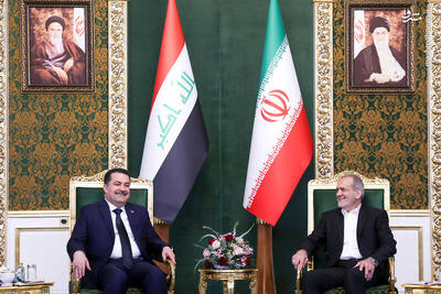 عکس/ دیدار مشترک پزشکیان با السودانی در تهران