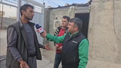 گزارش مهر از وضعیت منطقه زلزله زده کورده خنج فارس