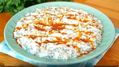 دستور پخت سالاد عدس با ماست / سالادی رژیمی و خوشمزه