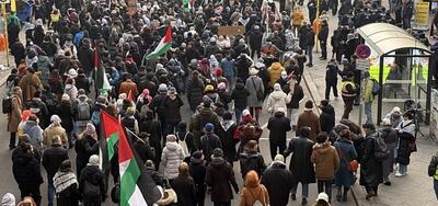 راهپیمایی سراسری حامیان فلسطین در اروپا