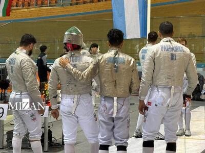 کاپ جهانی شمشیربازی| تیم ملی سابر با برد مقابل مجارستان یازدهم شد