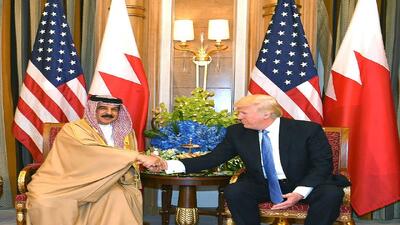 تماس پادشاه بحرین با ترامپ