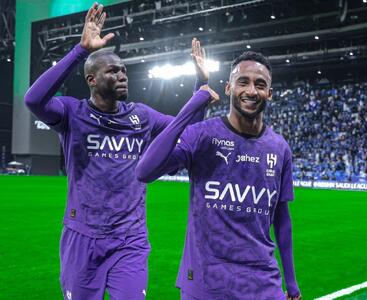 جشنواره گل الهلالی‌ها قبل از بازی با پرسپولیس