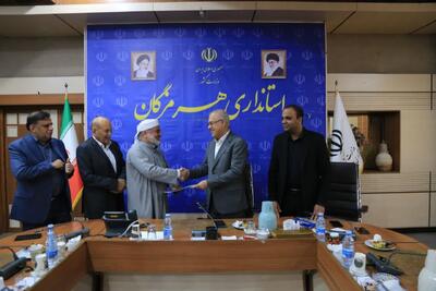 امضای تفاهم‌نامه ساخت مدرسه ۱۲ کلاسه در بندرکُنگ هرمزگان