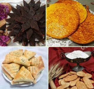 کام شیرین با شیرینی‌های سنتی گلستان