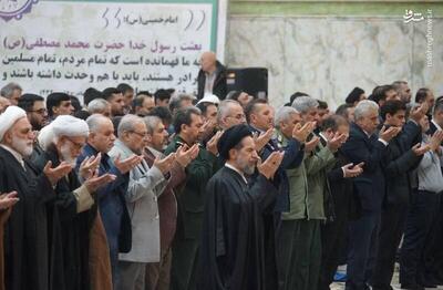 عکس/ نماز جمعه تهران در حرم امام خمینی(ره) با حضور مقامات