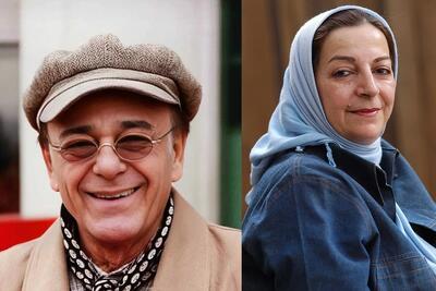 تیکه انداختن فرزاد حسینی به دست دادن رضا بابک با مرضیه برومند+فیلم - سبک ایده آل