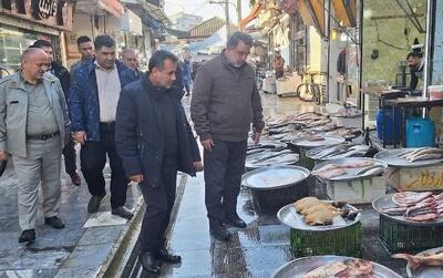 سرکشی مسئول بازرسی به بازار گیلان در پی تصاویر فروش پرندگان شکاری