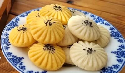 (ویدئو) طرز تهیه شیرینی برنجی بدون تخم مرغ و فر - فراشپز
