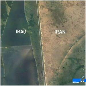 عکس دردناک از تفاوت هورالعظیم در ایران و عراق