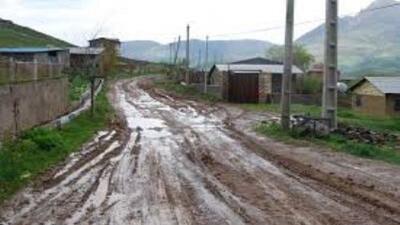 جاده گل آلود رانندگان روستای زابل محله بندر ترکمن به روایت شهروندخبرنگار
