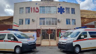 تولد نوزاد عجول سنندجی در آمبولانس
