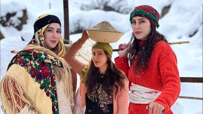 غذای روستایی در ایران؛ پخت نان و یک غذای زمستانی با بلدرچین (فیلم)