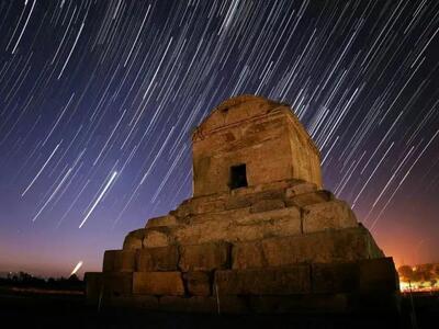 بارش برف سنگین بر آرامگاه کوروش بزرگ؛ فخر تاریخ و معماری - چیدانه