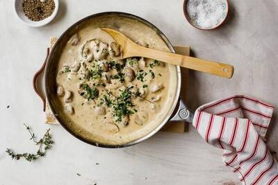 طرز تهیه سس قارچ؛ جذاب و پرکالری - فراشپز