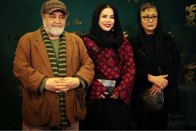 (عکس) دورهمی خانواده مشهور سینمای ایران در یک مراسم